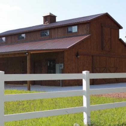 Western Raised Center Barn